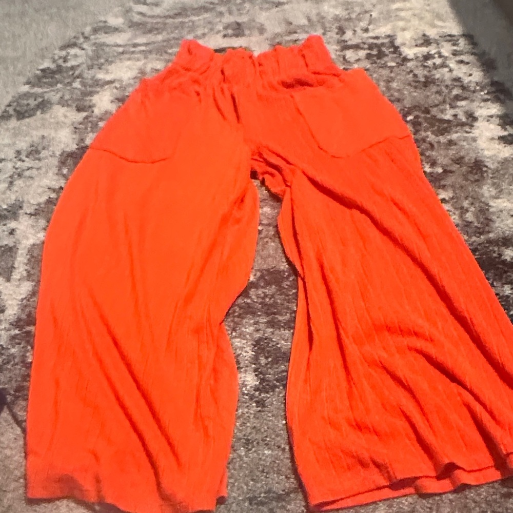 BUCKETLIST Bold Orange Pants
